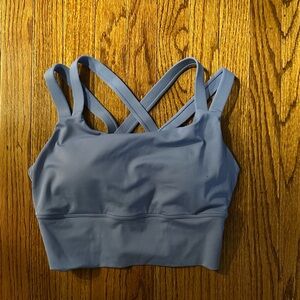 NWOT SENITA Sierra Sports Bra in Periwinkle